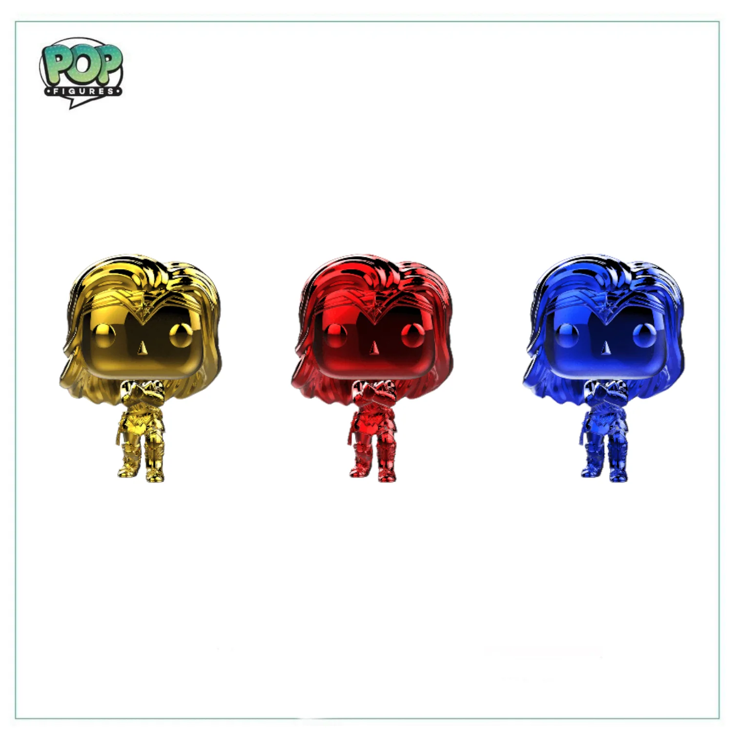 Wonder Woman Deluxe Funko 3 Pack! - DC Heroes - Funko Limited Edition