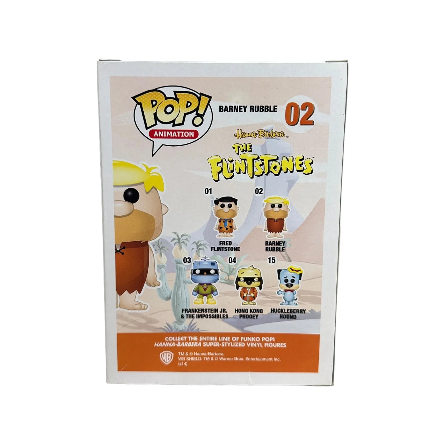 Barney Rubble #02 Funko Pop! - The Flintstones - 2014 Pop! - Condition 7.5\\/10