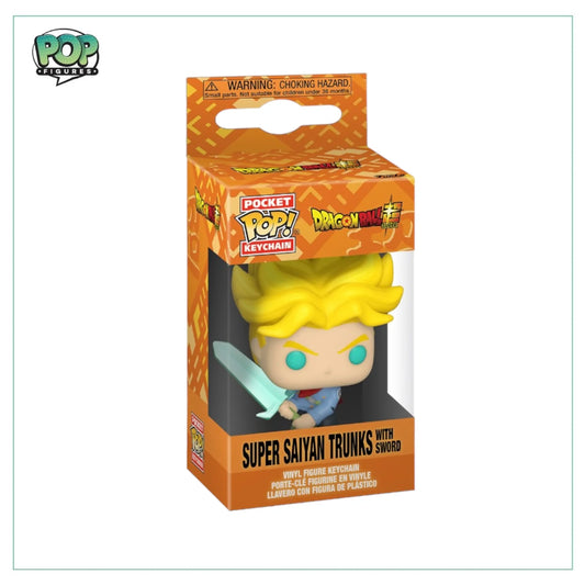 Super Saiyan Trunks with Sword Pocket Pop! Keychain - Dragon Ball Z