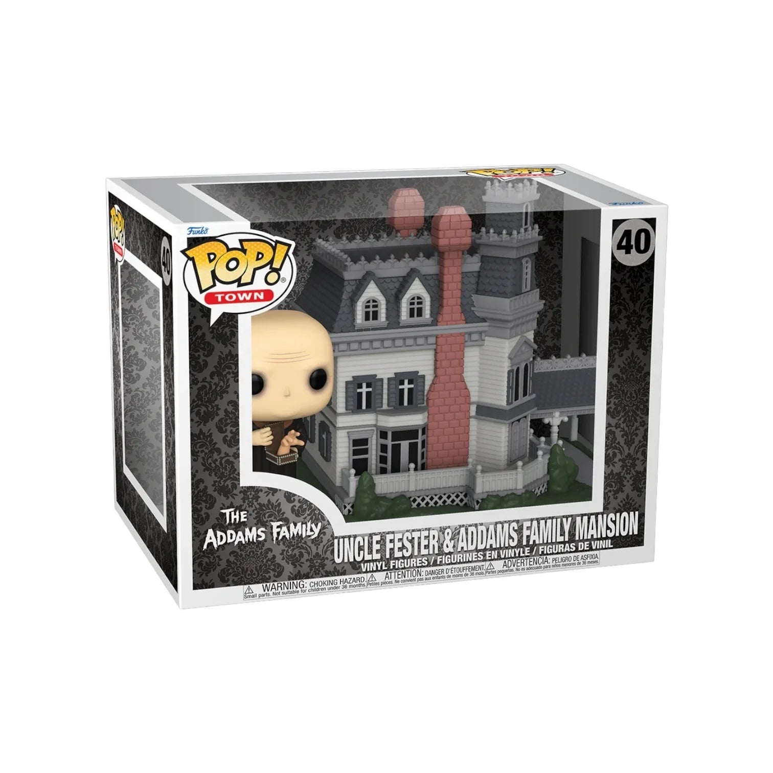 Uncle Fester And The Addams Family Mansion #40 Funko Pop! Town - The Addams Family