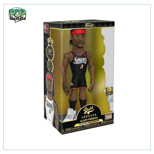 Allen Iverson 12\\  Funko Gold Vinyl! - NBA - Chase Edition"
