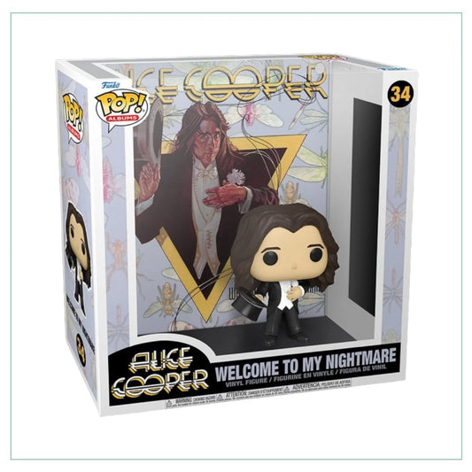 Welcome to my nightmare #34 Funko Pop! Album Alice Cooper