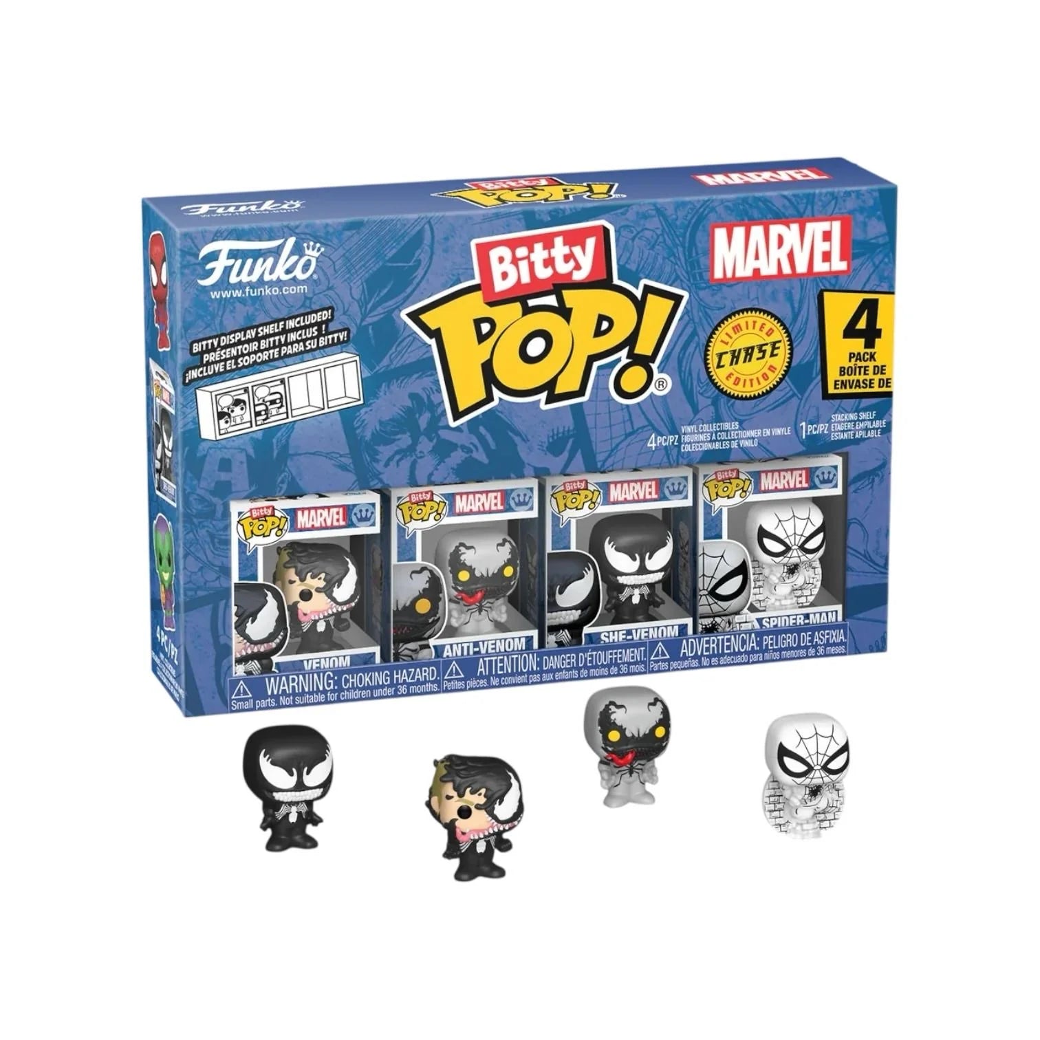 Venom Funko 4 Pack Bitty Pop - Marvel - PREORDER