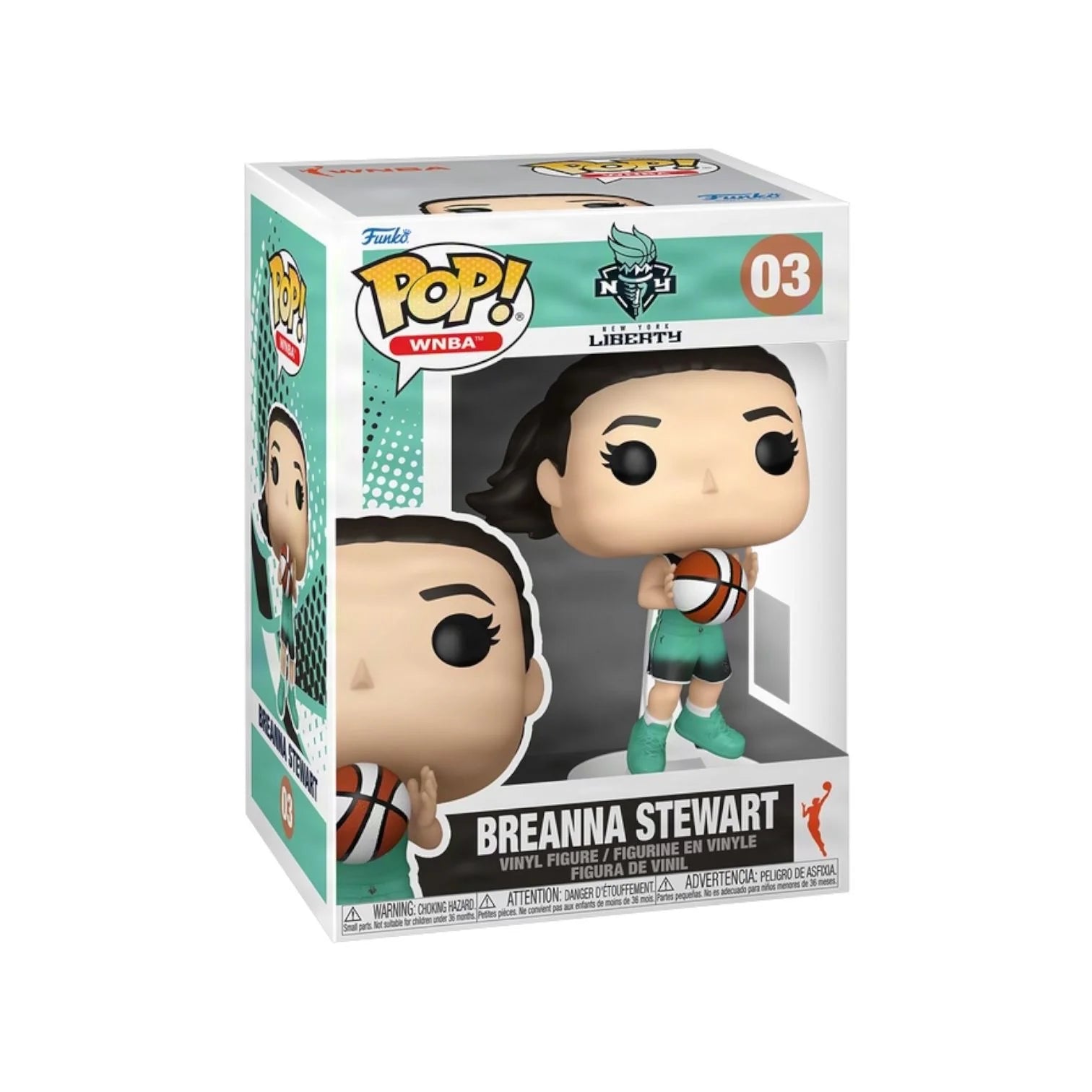 Breanna Stewart #03 Funko Pop - New York Liberty - WNBA