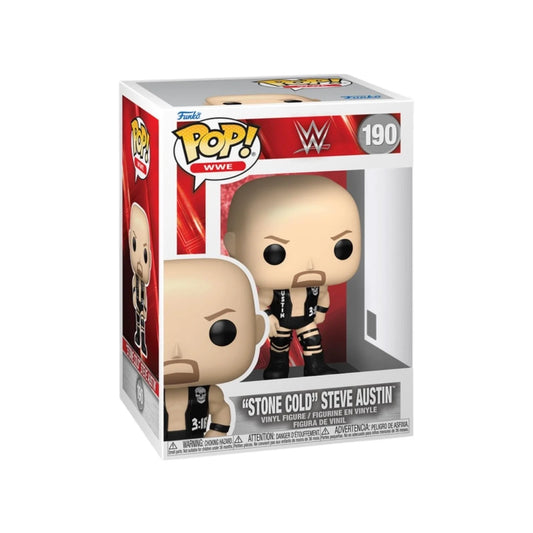 \\Stone Cold\\ Steve Austin #190 Funko Pop - WWE - PREORDER"""