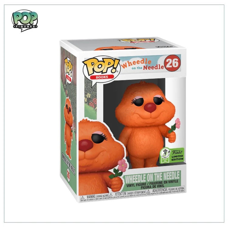 Wheedle On The Needle #26 Funko Pop! - Books - ECCC 2021 Shared Exclusive (Chance of Full Con Sticker)