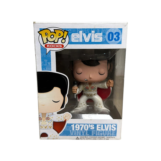 1970's Elvis #03 Funko Pop! - Rocks - 2013 Pop! - Condition 6\\/10