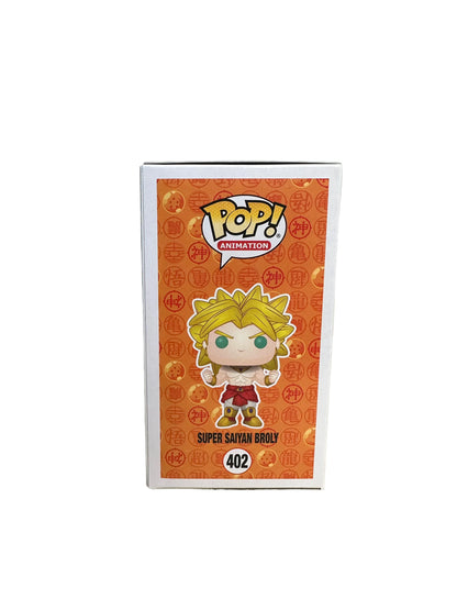 Vic Mignogna Signed Super Saiyan Broly #402 Funko Pop! - Dragon Ball Z - SDCC 2018 Shared Exclusive - Condition 9.5\/10 - JSA Authenticated