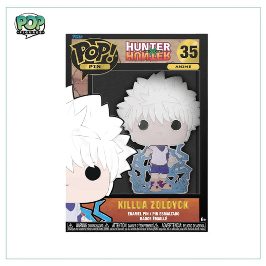 Killua Zoldyck #35 Funko Pop Pin! - HUNTERxHUNTER - Chance of Chase