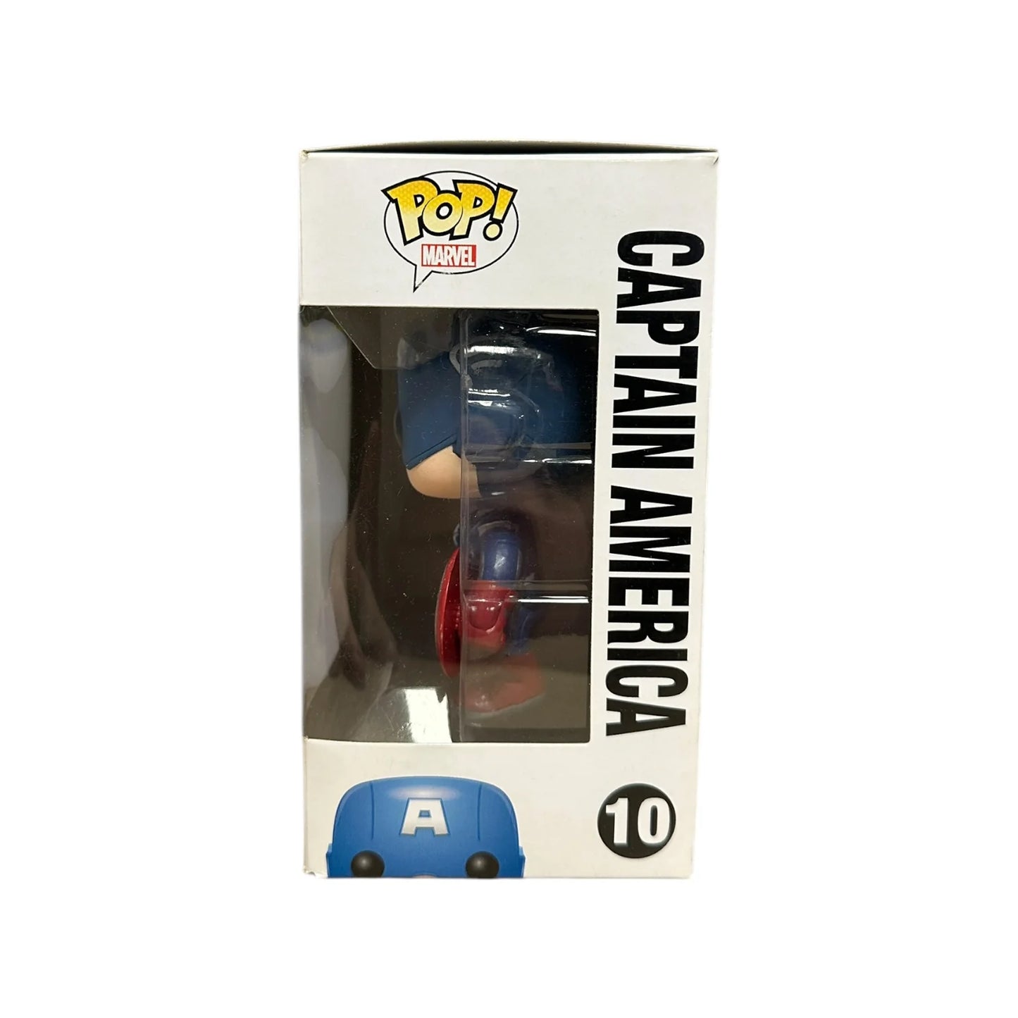 Captain America #10 (Vinyl Bobble-Head) Funko Pop! - The Avengers - 2012 Pop! - Condition 7\\/10