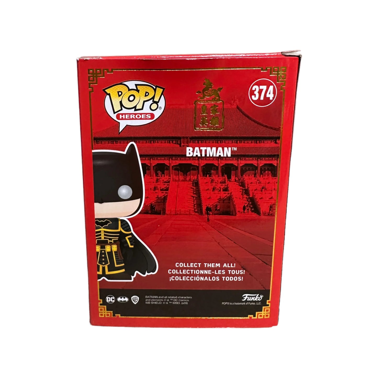 Batman #374 (Metallic) Funko Pop! - DC Imperial Palace - Asia 2021 Exclusive - Condition 6.5\\/10