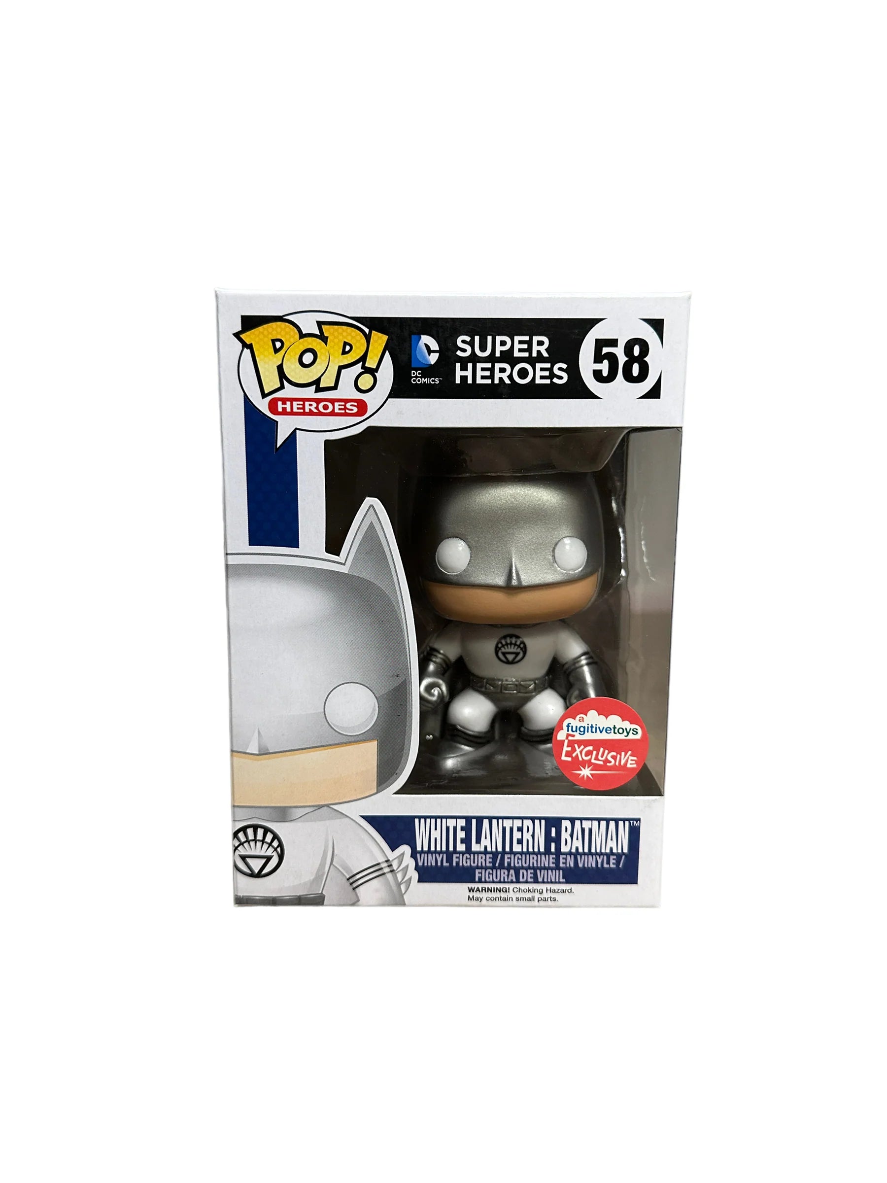 White Lantern: Batman #58 Funko Pop! - DC Super Heroes - Fugitive Toys Exclusive - Condition 9\\/10