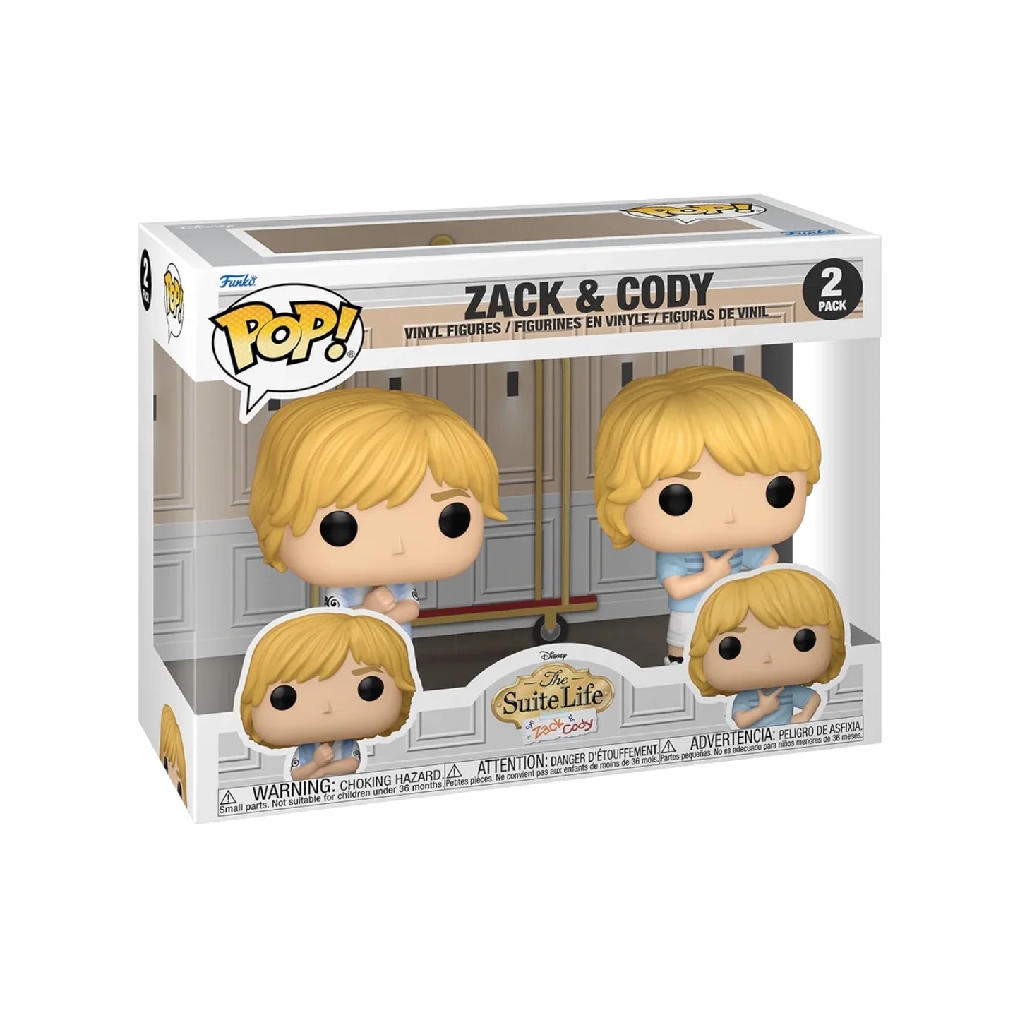 Zack \\u0026 Cody 2 pack Funko Pop - The Suite Life of Zack and Cody - PREORDER