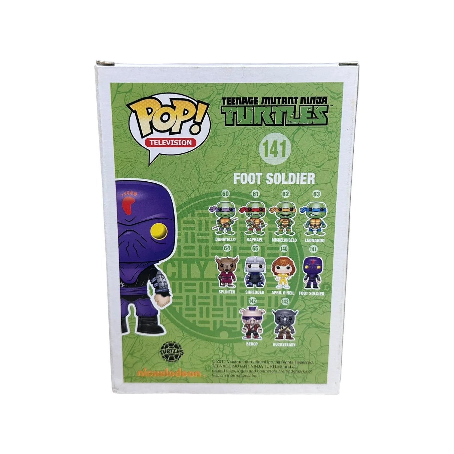Foot Soldier #141 Funko Pop! - Teenage Mutant Ninja Turtles - 2014 Pop! - Condition 5.5\\/10