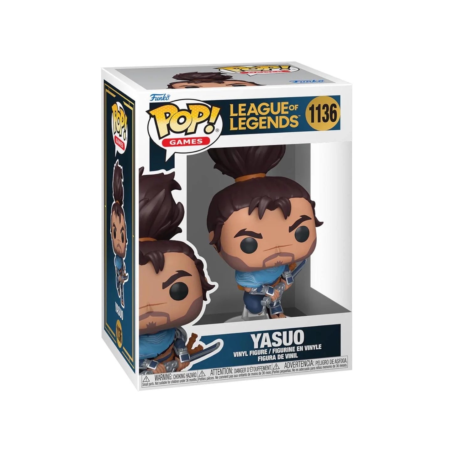 Yasuo #1136 Funko Pop - League of Legends - PREORDER