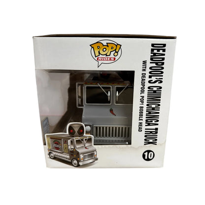 Deadpool's Chimichanga Truck #10 Funko Pop Ride! - Marvel - 2015 SDCC Shared Exclusive - Condition 7\\/10