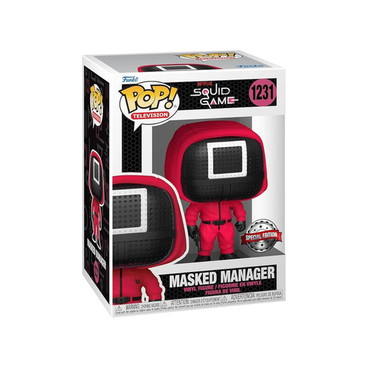 Masked Manager #1231 Funko Pop! - Squid Game - Special Edition