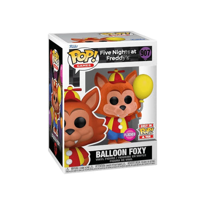 Balloon Foxy #907 (Flocked) Funko Pop! - Five Nights at Freddy's