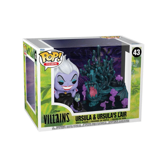 Ursula \u0026 Ursula's Lair #43 Funko Town Pop! - Disney Villains