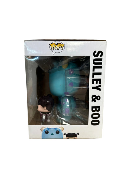 Sulley \u0026 Boo (Metallic) 9\ Funko Pop! - Disney - SDCC Disney Store 2012 Exclusive LE480 Pcs - Condition 8\/10"