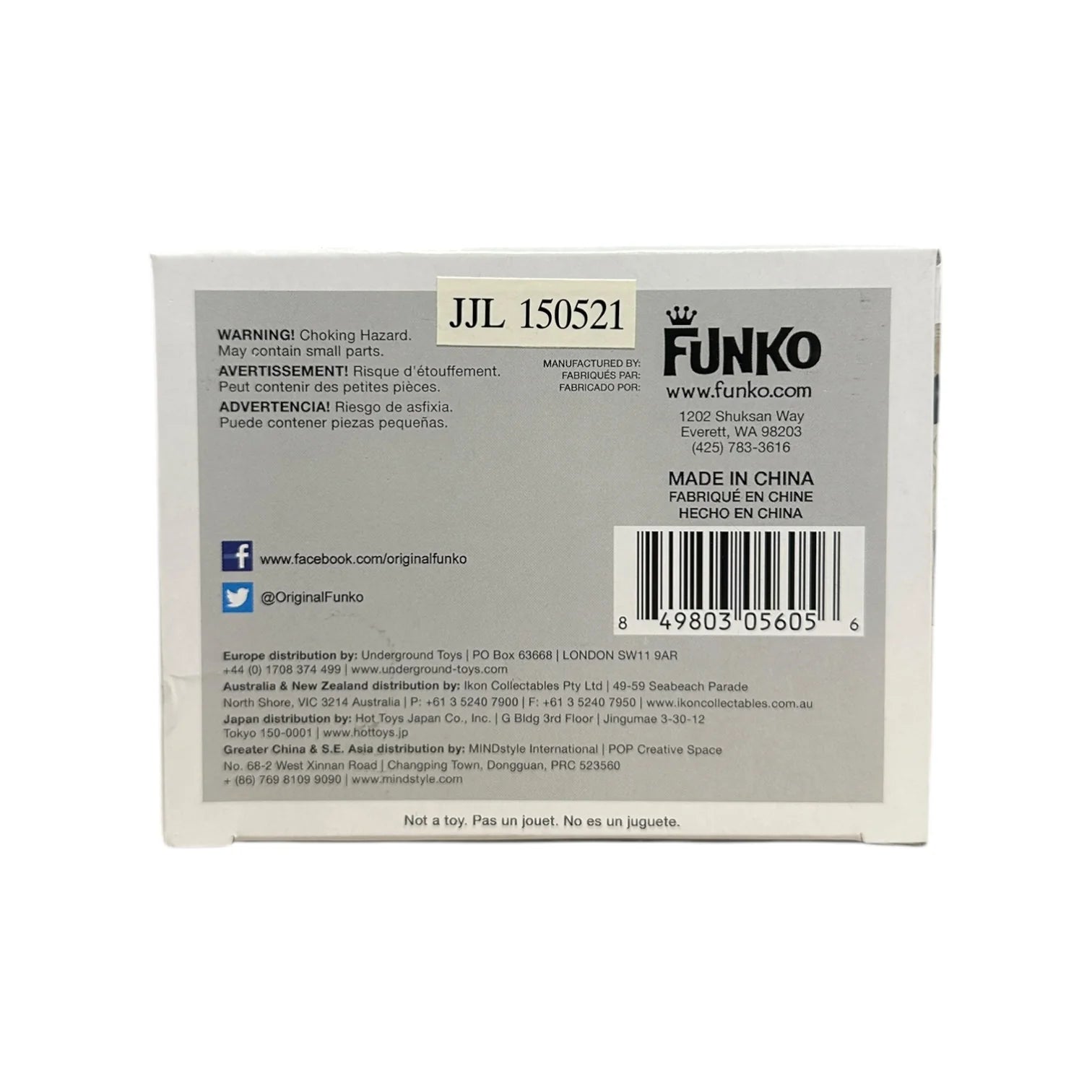 Jason Voorhees #202 Funko Pop! - Friday The 13th - SDCC 2015 Shared Exclusive - Condition 8.5\/10