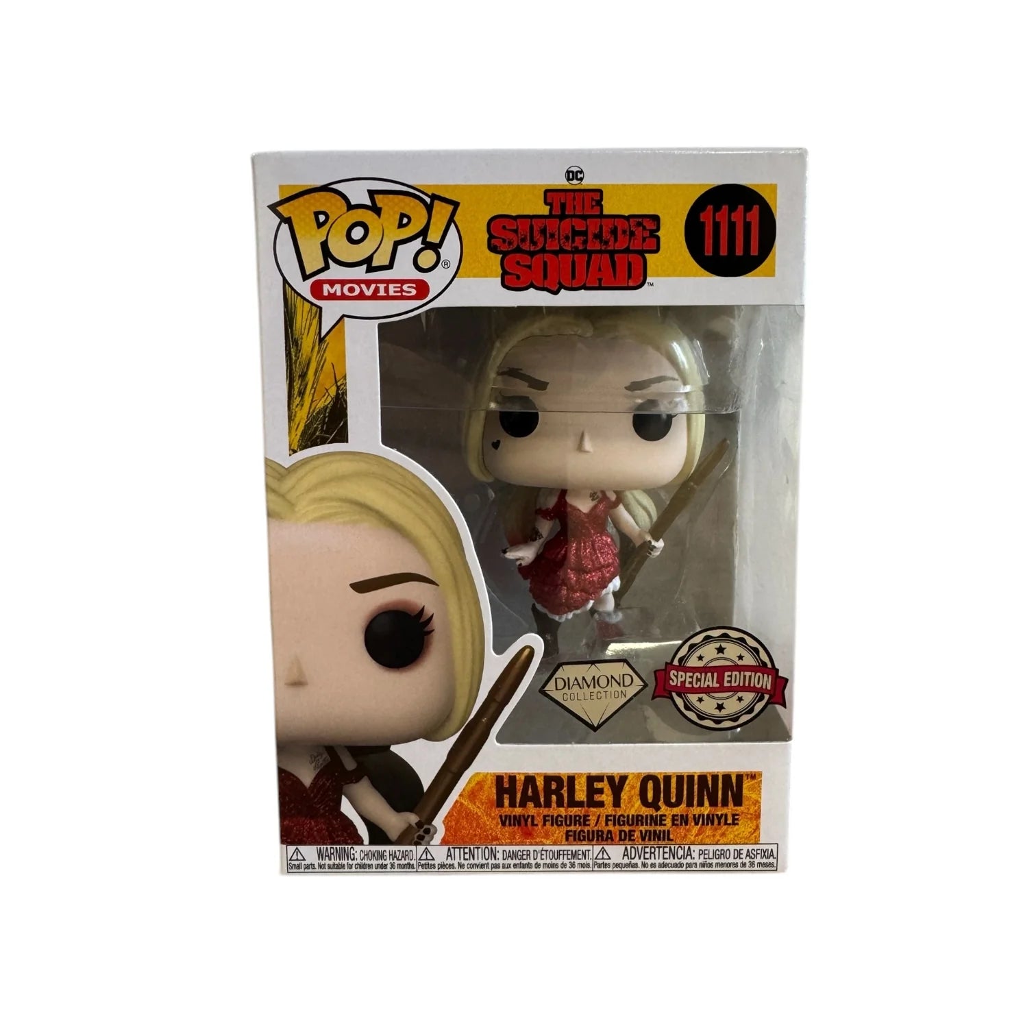Harley Quinn (Diamond) Funko Pop! #1111 The Suicide Squad - Special Edition