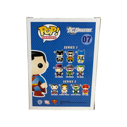 Superman #07 (Metallic Chase \/ Vinyl Figure) Funko Pop! - DC Universe - 2014 Pop! - Condition 7\/10