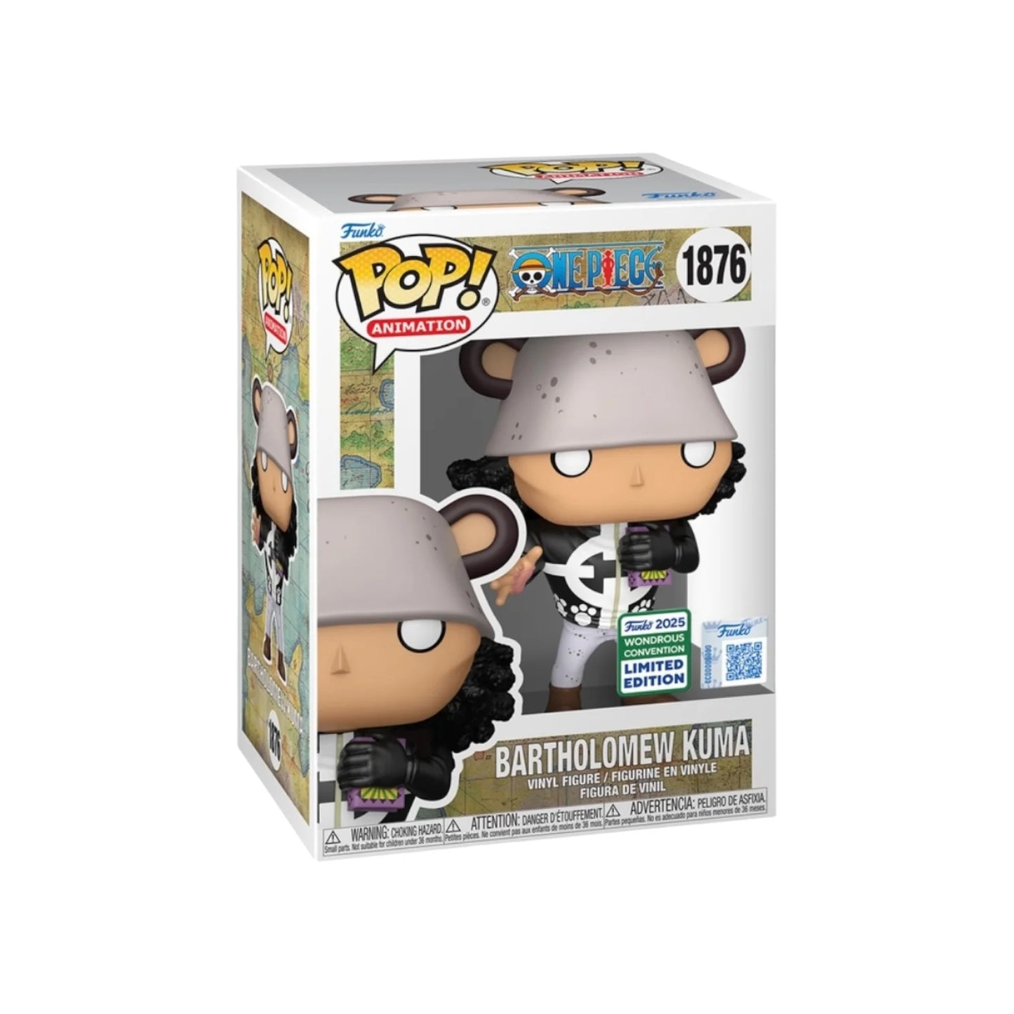 Bartholomew Kuma #1876 Funko Pop! - One Piece - WonderCon 2025 Shared Exclusive