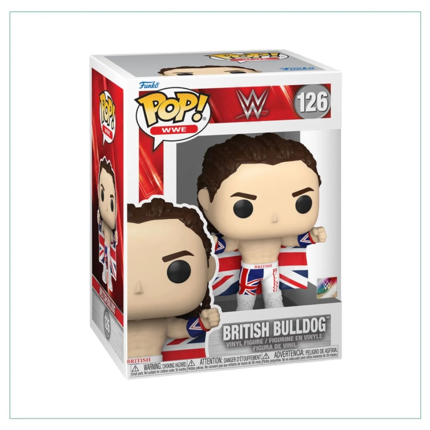 British Bulldog #126 Funko Pop! WWE
