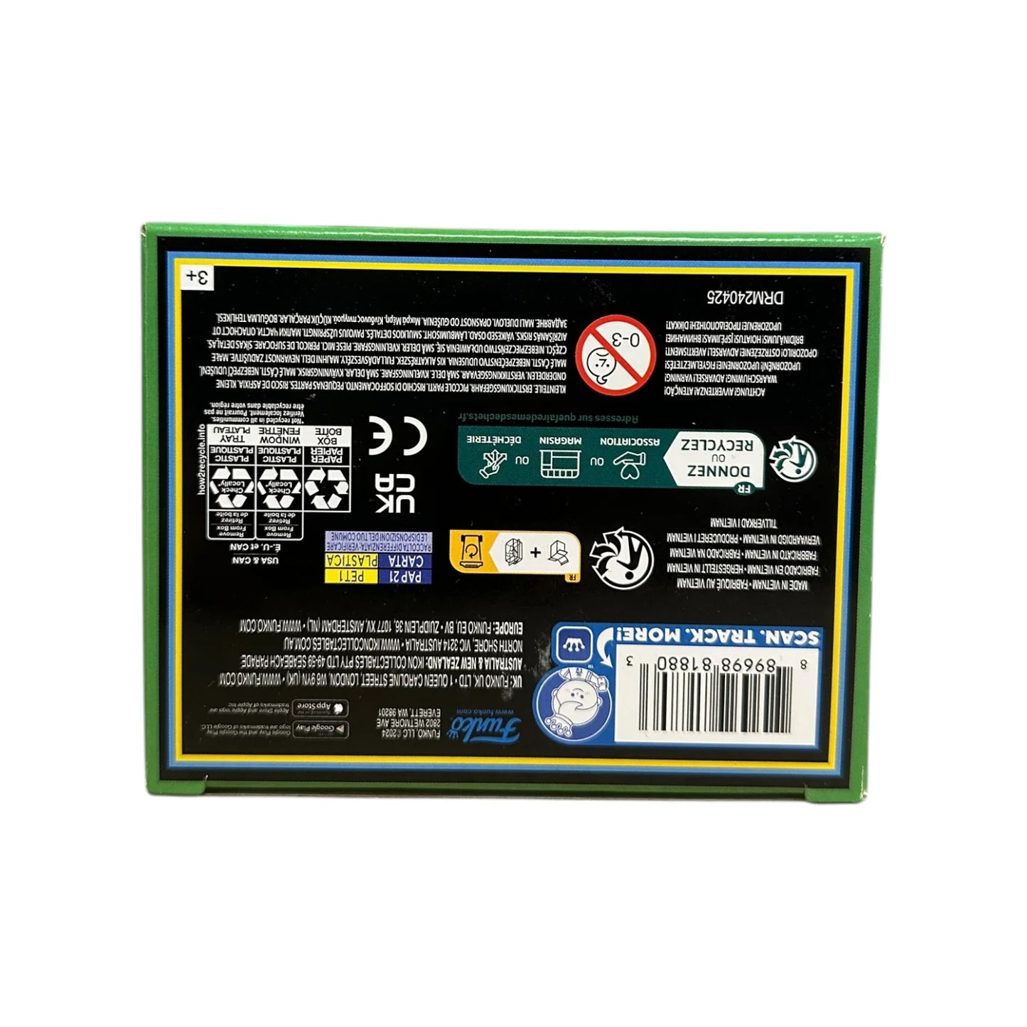 Freddy Funko as Shredder (Blacklight) Funko Pop! - Teenage Mutant Ninja Turtles - Freddy's Funtastic Voyage 2024 Show Edition LE100 Pcs - Condition 8.75\\/10