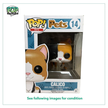 Calico #14 Funko Pop! - Pets - 2017 Pop! - Condition 7\\/10