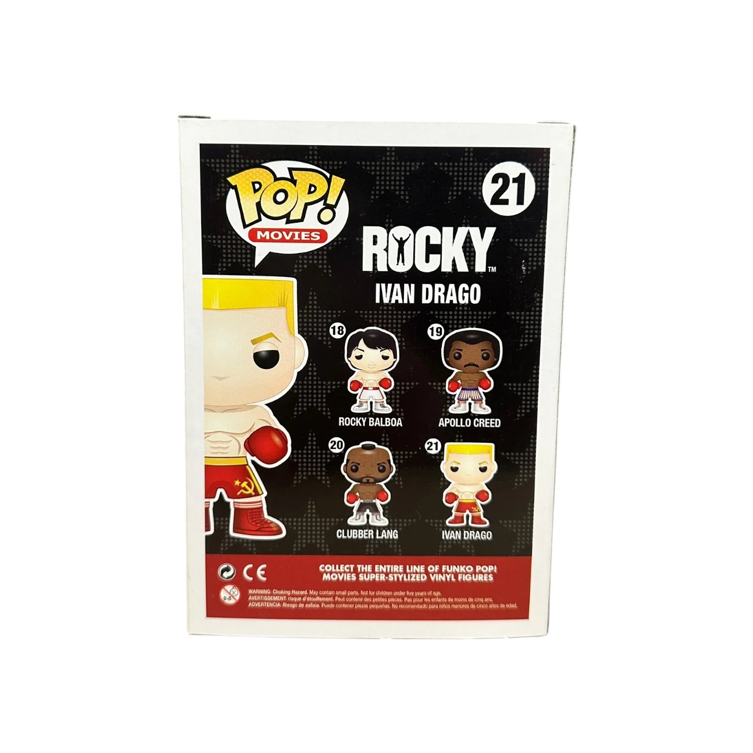 Ivan Drago #21 Funko Pop! - Rocky - 2012 Pop! - Condition 8\/10