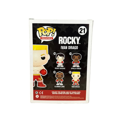 Ivan Drago #21 Funko Pop! - Rocky - 2012 Pop! - Condition 8\/10