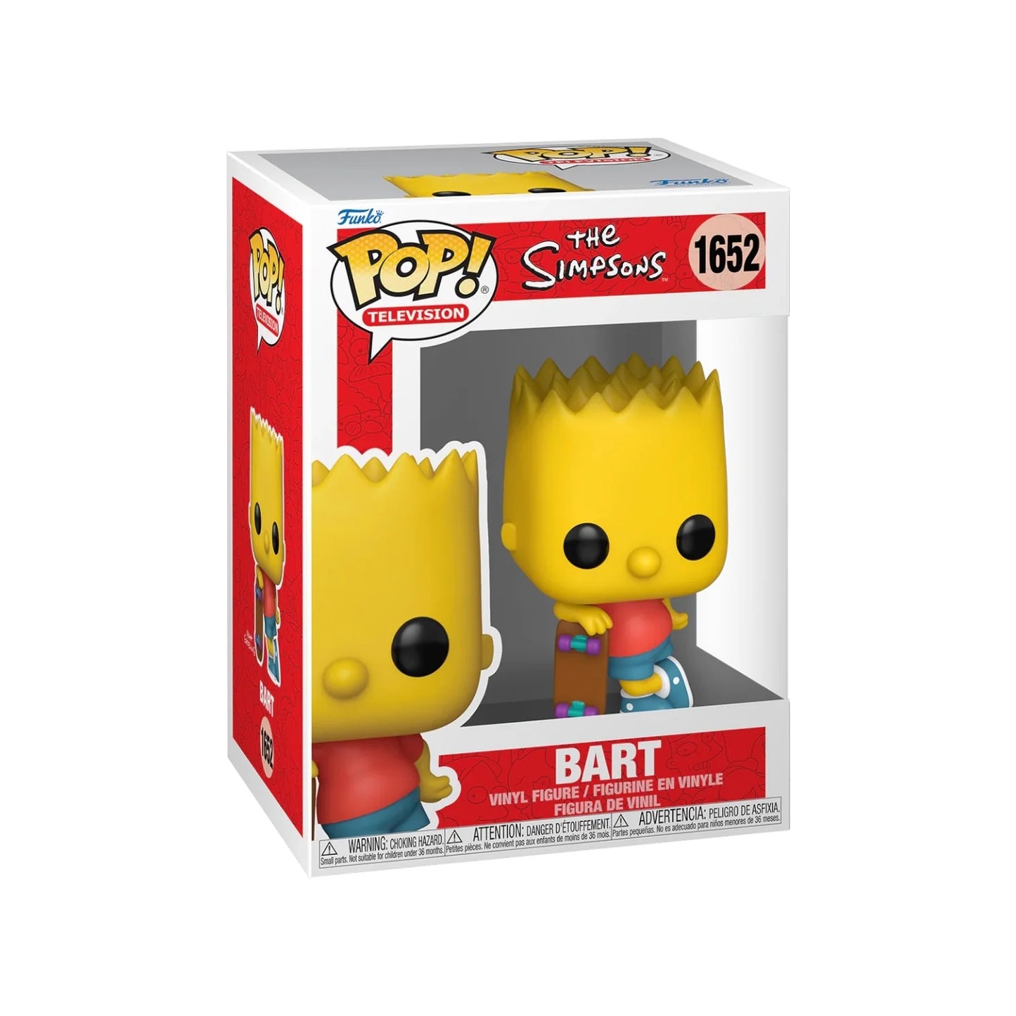 Bart with Skateboard #1652 Funko Pop! - The Simpsons