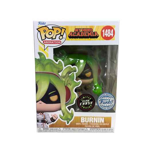 Burnin #1484 (Glow Chase) Funko Pop! - My Hero Academia - Special Edition - Condition 7.5\\/10