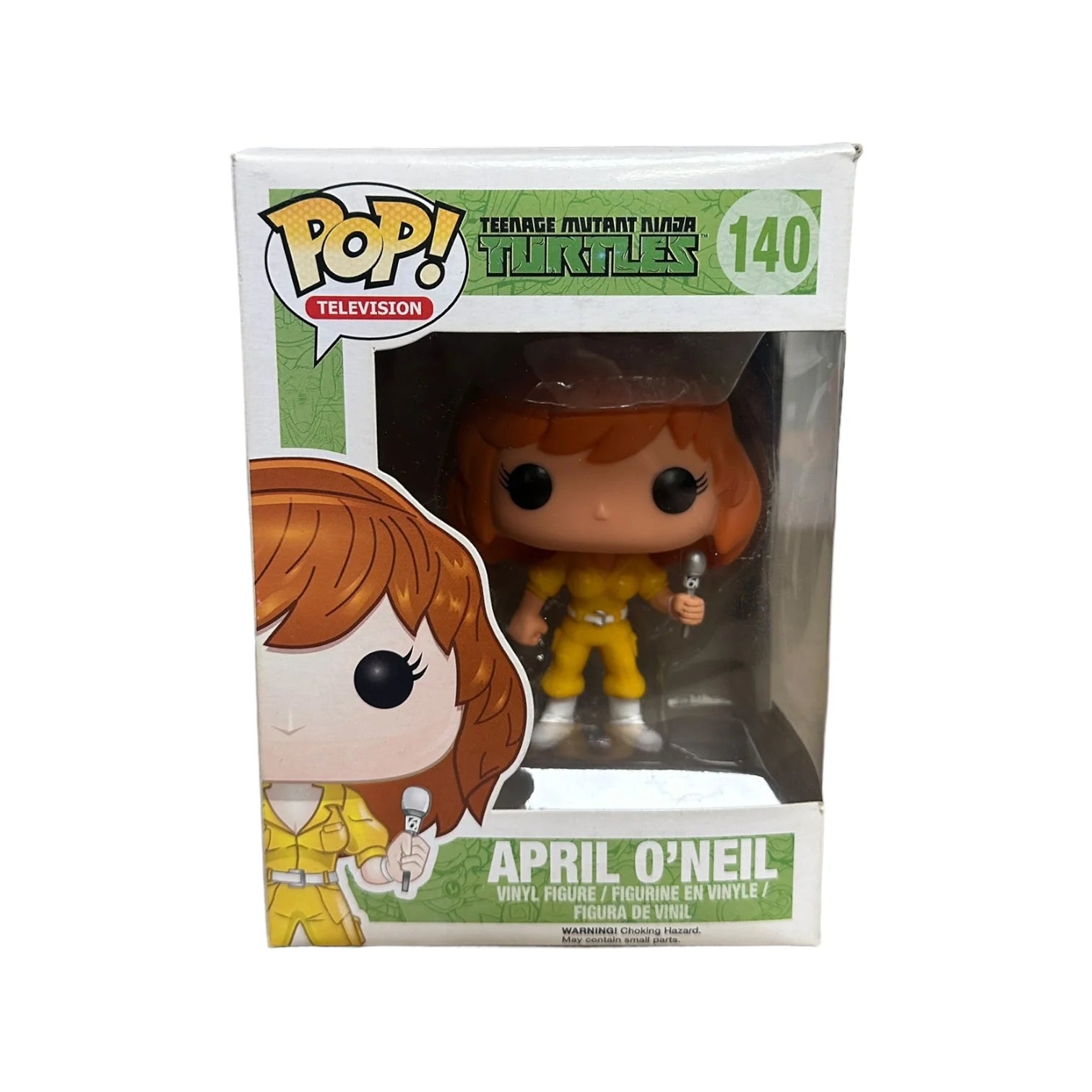 April O'Neil #140 Funko Pop! - Teenage Mutant Ninja Turtles - 2014 Pop! - Condition 7\\/10