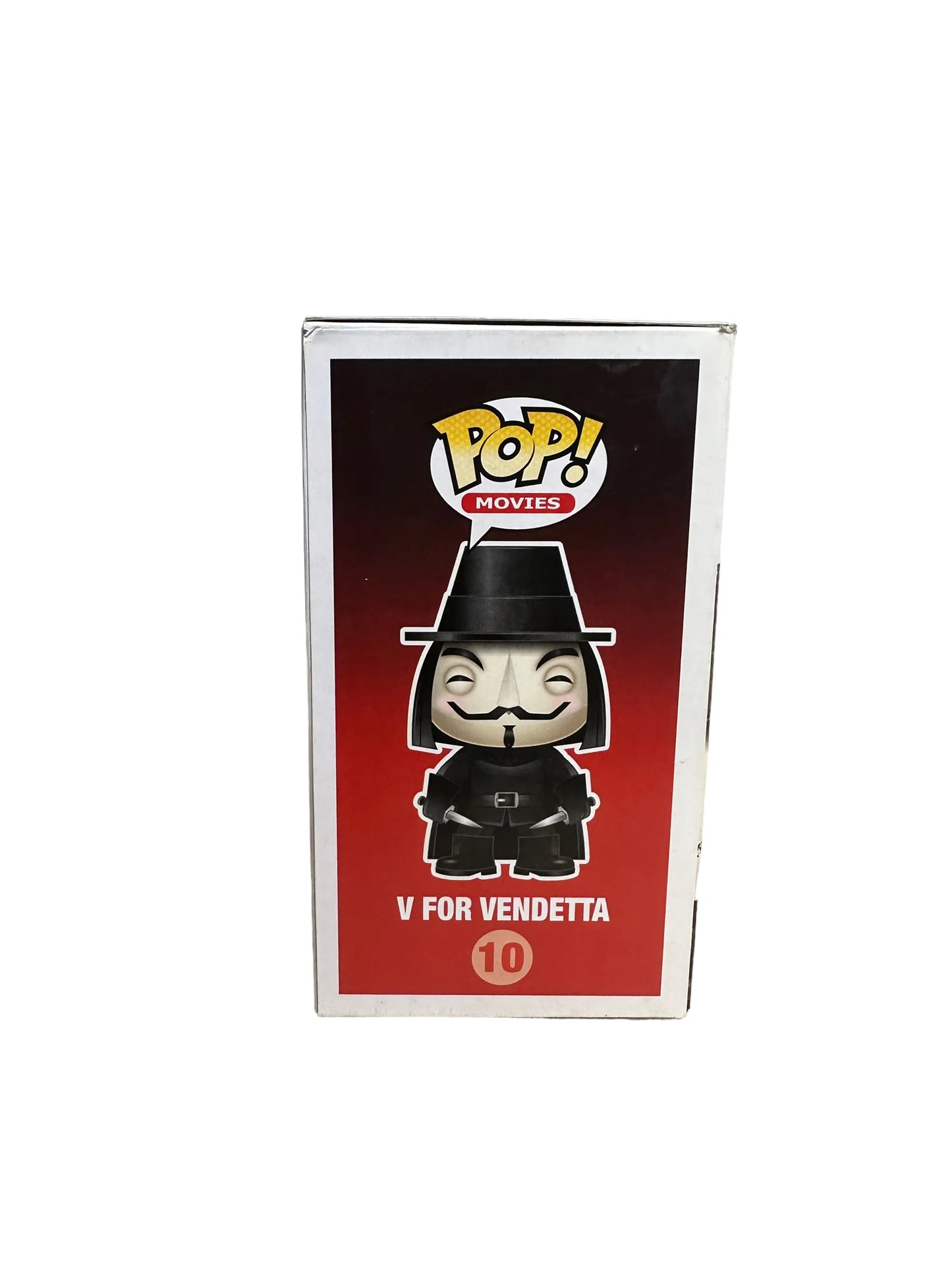 V For Vendetta #10 (Metallic) Funko Pop! - V For Vendetta - SDCC 2012 Exclusive LE480 Pcs - Condition 6.5\/10