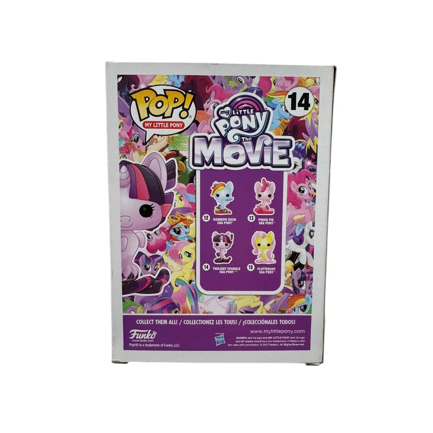 Twilight Sparkle Sea Pony (Metallic Chase) #14 Funko Pop! - My Little Pony the Movie - Condition 8\/10