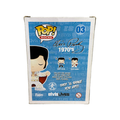 1970's Elvis #03 Funko Pop! - Rocks - 2013 Pop! - Condition 6\\/10
