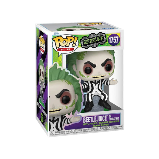 Beetlejuice on Tombstone #1757 Funko Pop! Plus - Beetlejuice - Coming Soon