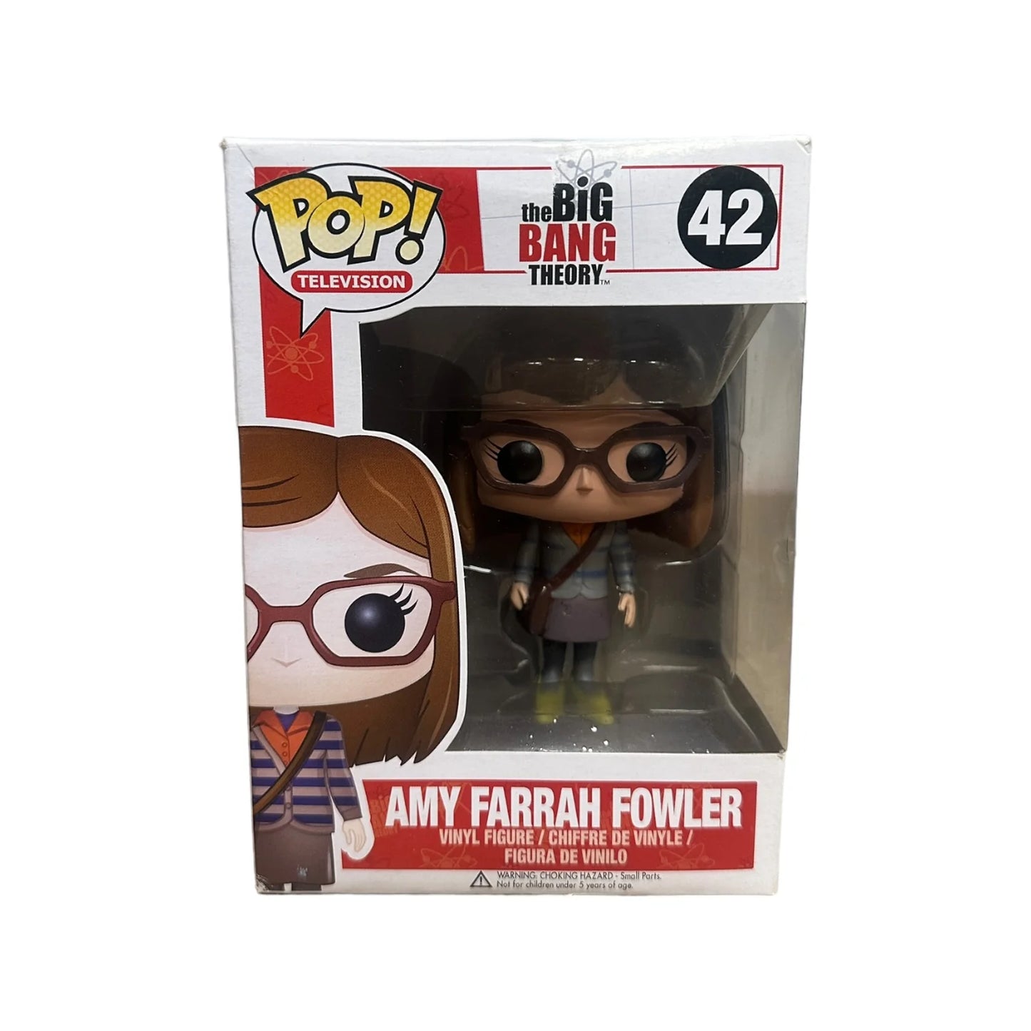 Amy Farrah Fowler #42 Funko Pop! - The Big Bang Theory - 2013 Pop! - Condition 6.5\\/10