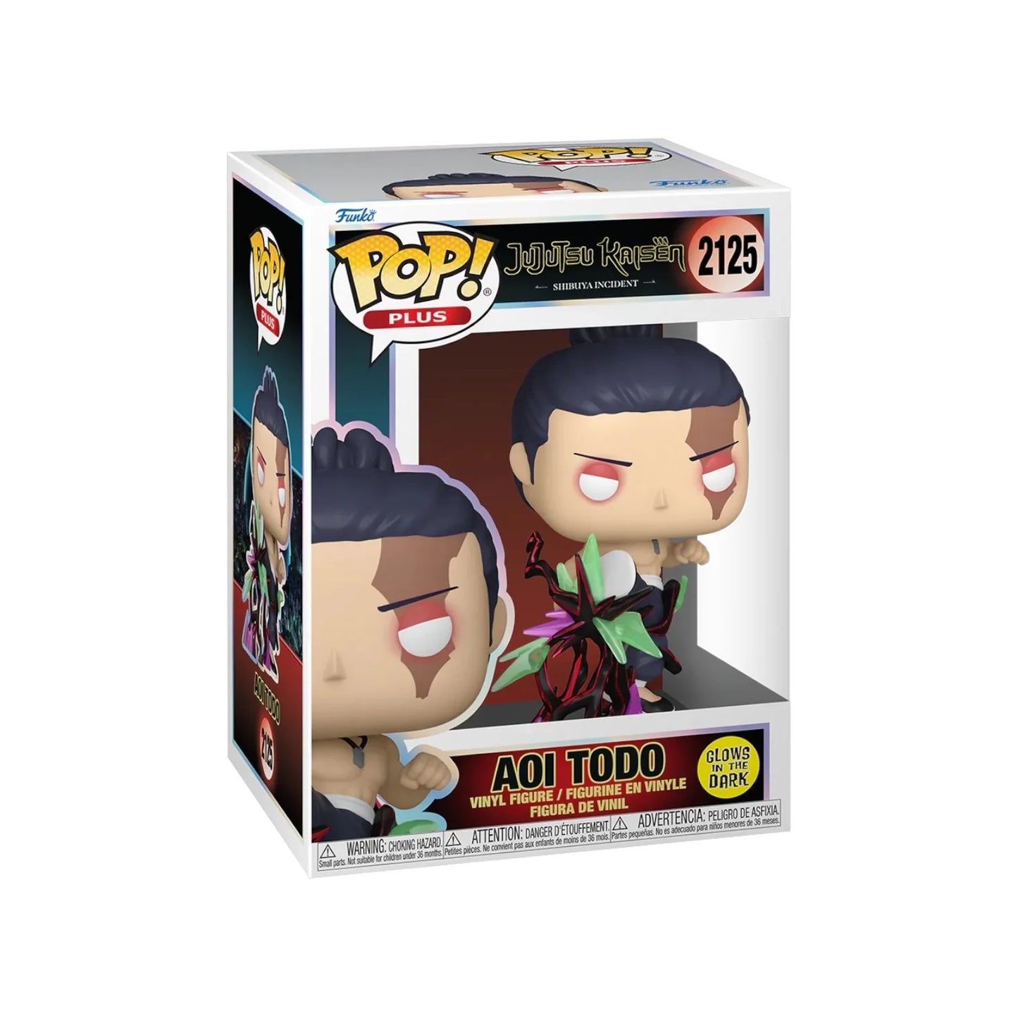 Aoi Todo #2125 glow in the dark Plus Funko Pop - Jujutsu Kaisen