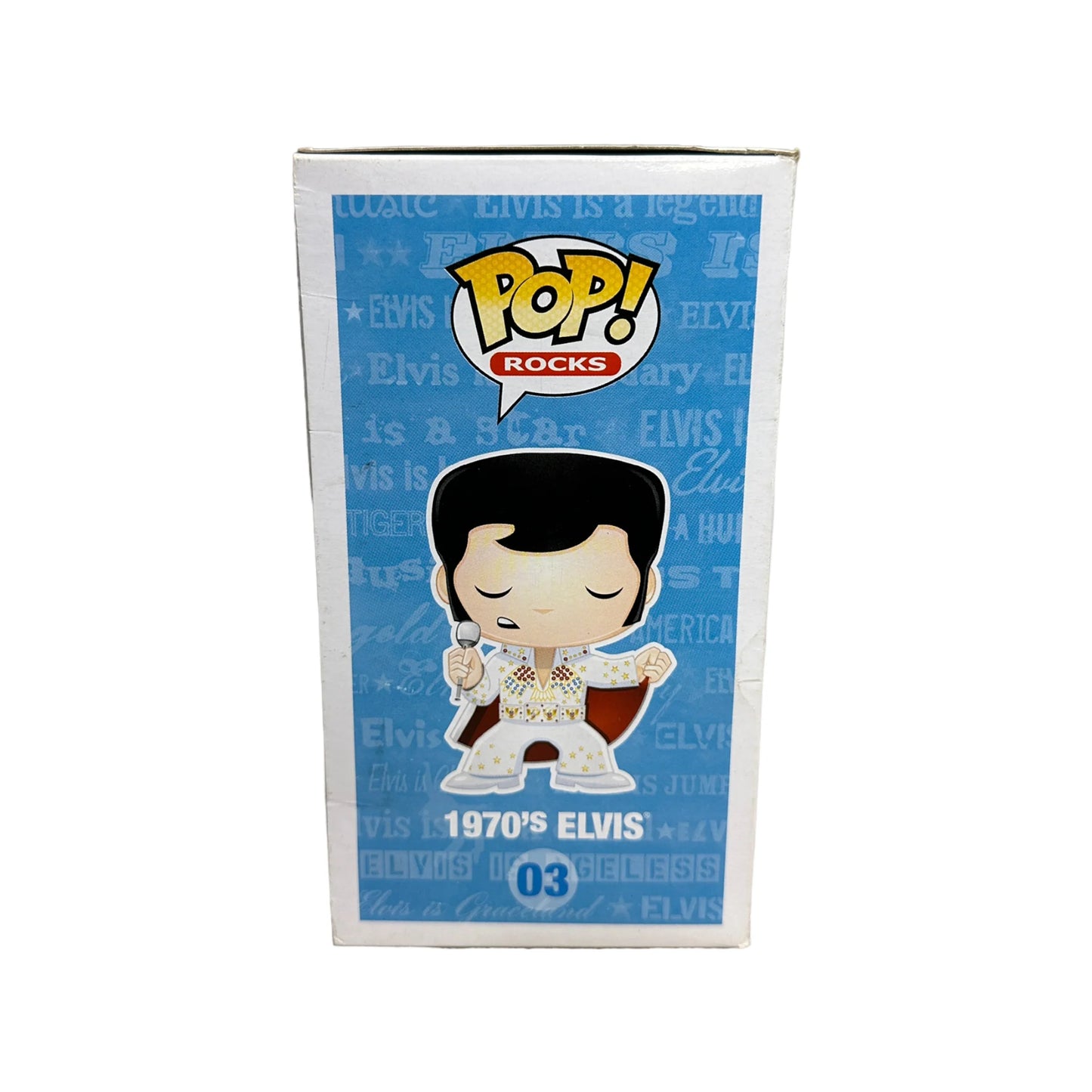 1970's Elvis #03 Funko Pop! - Rocks - 2013 Pop! - Condition 6\\/10