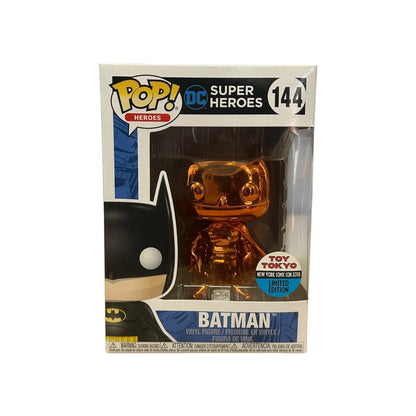 Batman #144 (Orange Chrome) Funko Pop! - DC Super Heroes - NYCC 2018 Toy Tokyo Exclusive - Condition 8.75\\/10