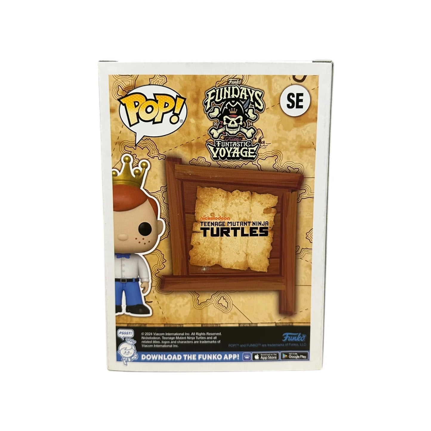 Freddy Funko as Shredder (Glows in the Dark) Funko Pop! - Teenage Mutant Ninja Turtles - Freddy's Funtastic Voyage 2024 Show Edition LE500 Pcs - Condition 8.75\\/10