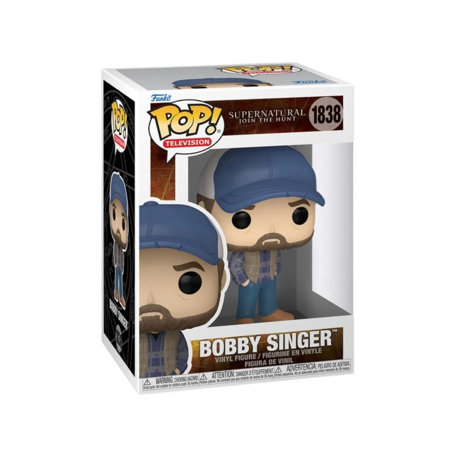 Bobby Singer #1838 Funko Pop - Supernatural: Join the Hunt - PREORDER