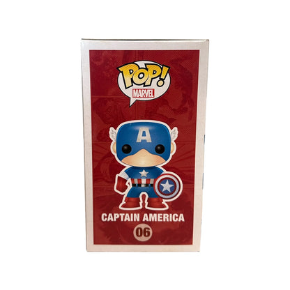 Captain America #06 (Metallic) Funko Pop! - Marvel Universe - SDCC 2011 Exclusive LE480 Pcs - Condition 8.5\\/10