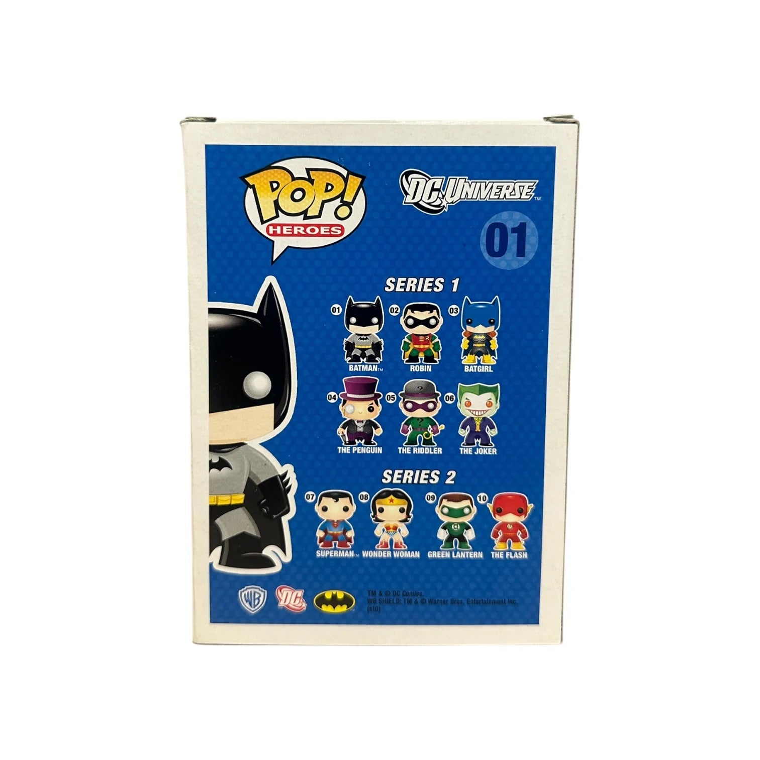 Batman #01 (Blue) Funko Pop! - DC Universe - SDCC 2010 Exclusive LE480 Pcs - Condition 8\\/10