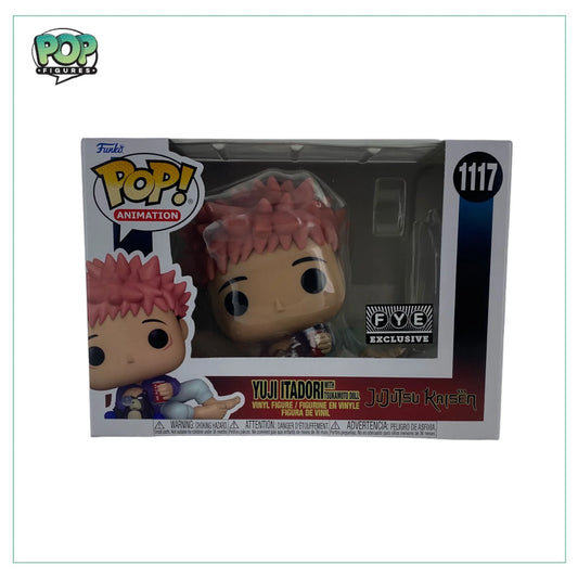 Yuji Itadori W\/ Tsukamoto Doll  #1117 Funko Pop! - Jujitsu Kaisen - FYE Exclusive