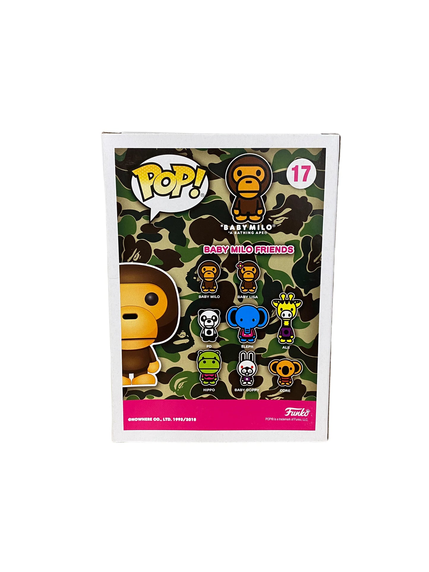 Baby Milo #17 (Flocked) Funko Pop! - BAPE - Unreleased BAIT Exclusive - Condition 7\\/10
